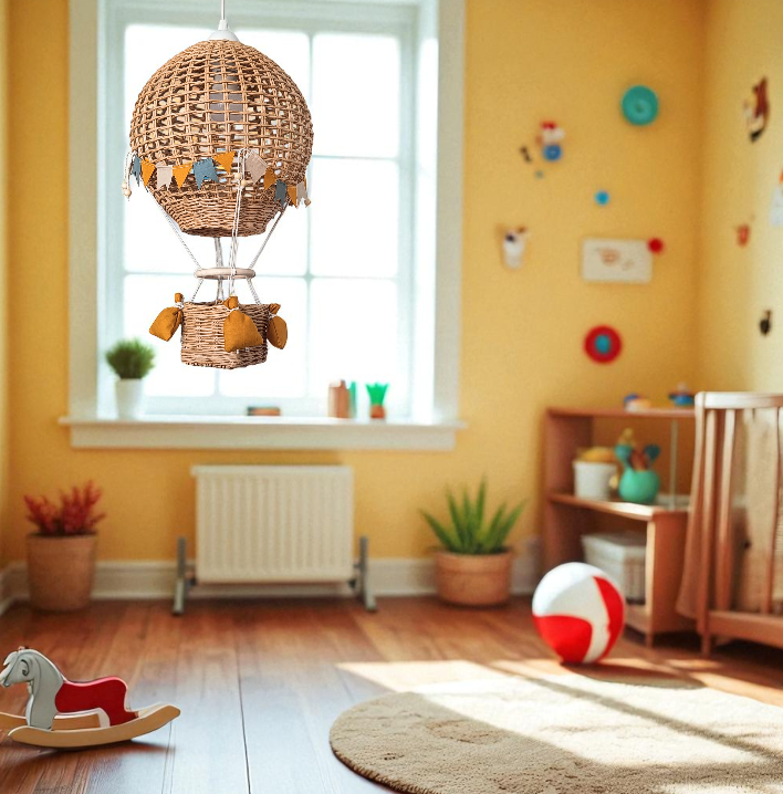 Lampion Balon z koszem