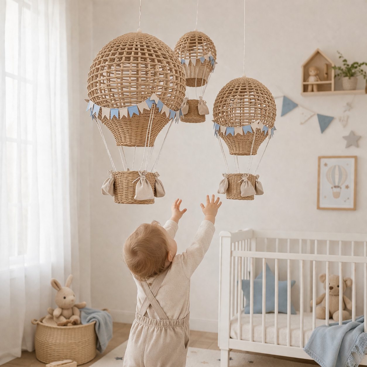 Set of 3 decorative balloons