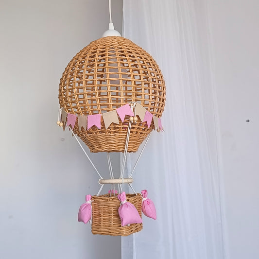 Ballonlampenschirm für ein Mädchenzimmer